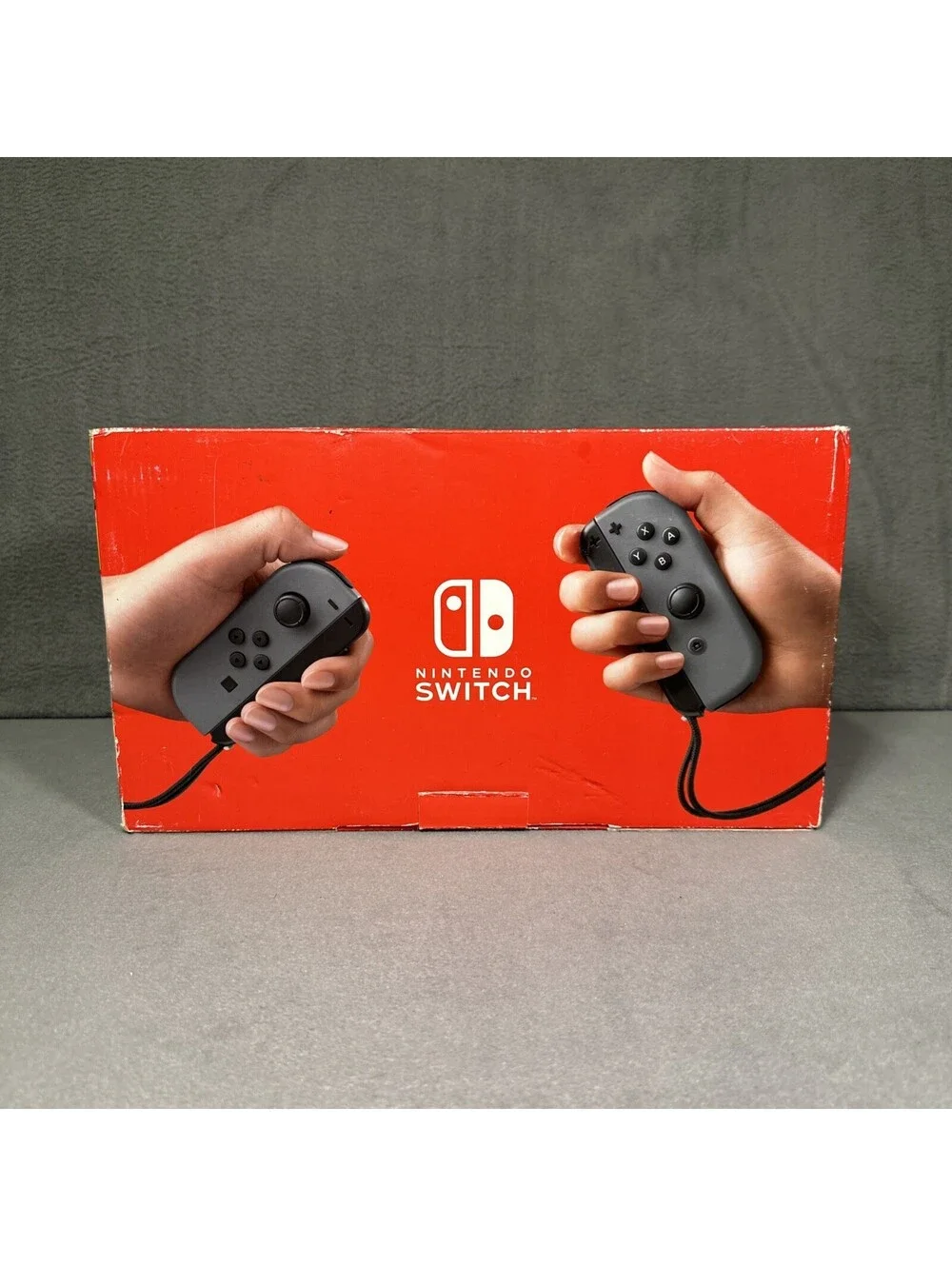 Nintendo Switch 32GB Console (HAC-001) with Gray Joy-Cons + Satisfye Grip Pro